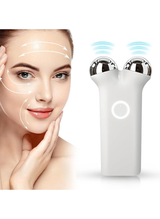 Microcurrent Beauty Device, Anti-Ageing Facial Massager, Smoothes Wrinkles, Firms Skin, Lifts Facial Contours, USB Rechargeable - Image 1